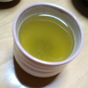 ５分で❤青汁を甘い飲み物に❤香るオレンジ緑茶♪